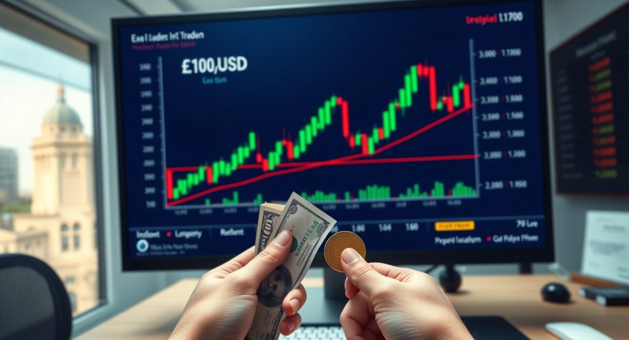 EUR/USD chart showing price drift below 1.1700 as US Dollar bounces on cautious trading in forex market.