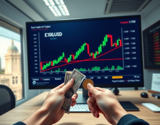 EUR/USD chart showing price drift below 1.1700 as US Dollar bounces on cautious trading in forex market.