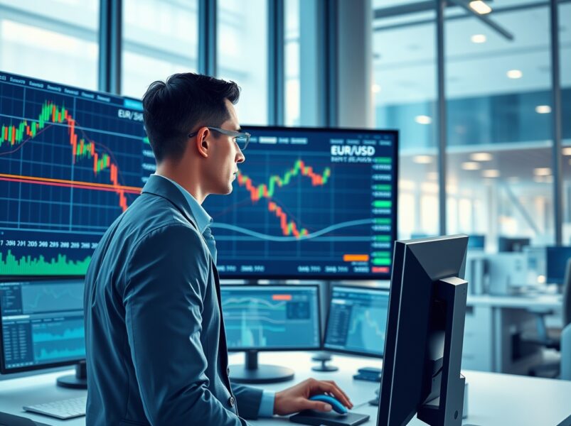 EUR/USD Stalls Below Critical 1.1750 Level as Market Caution Intensifies