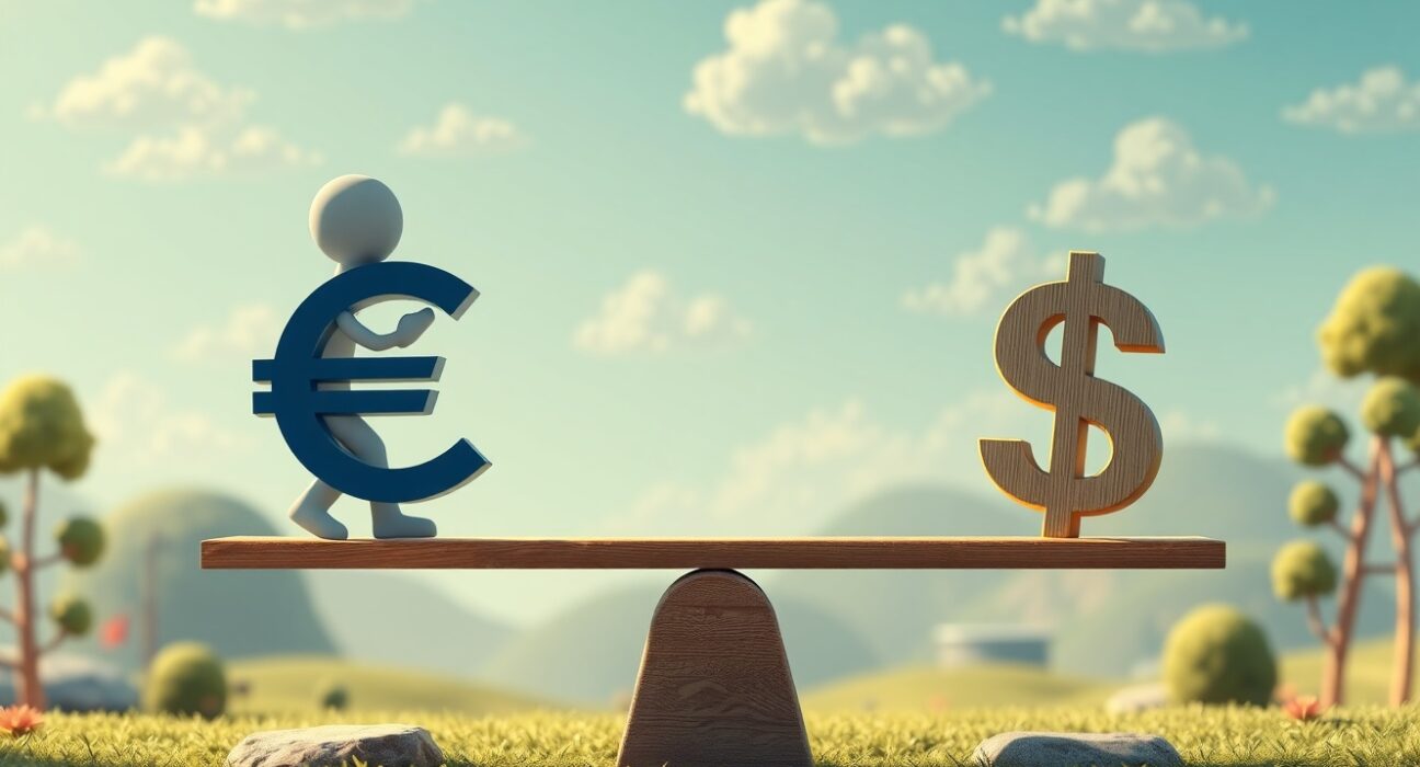 EUR/USD currency pair reacting to strong US jobs data reducing Federal Reserve rate cut bets