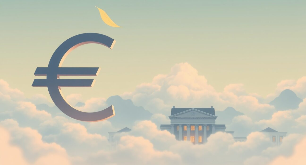 EUR/USD currency pair reacting to ECB President Lagarde's monetary policy signals