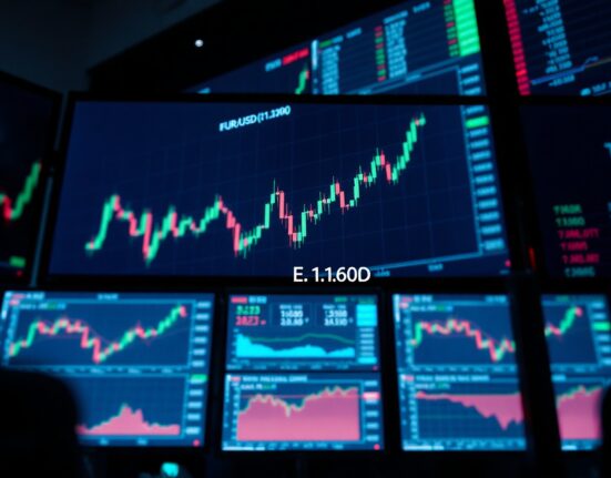 EUR/USD price chart approaching key resistance at 1.1600