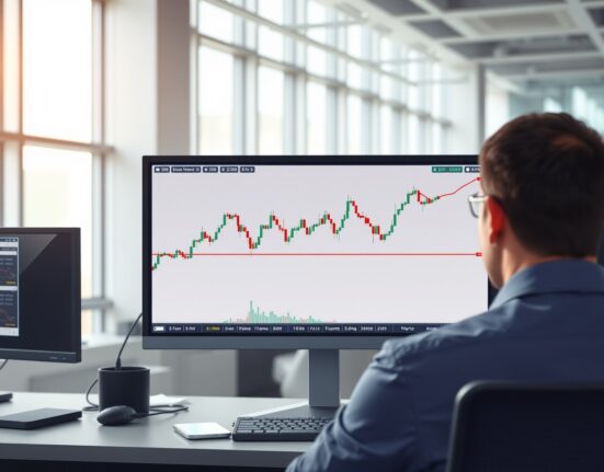 EUR/USD price chart analysis showing key technical resistance levels for forex traders.