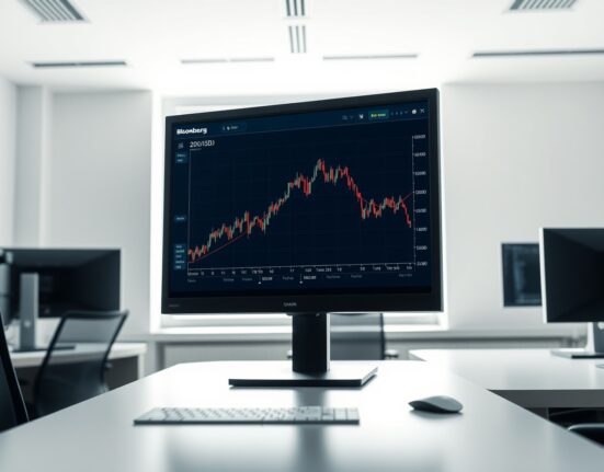 EUR/USD price forecast chart showing breakdown below the 200-day Exponential Moving Average on a trading terminal.