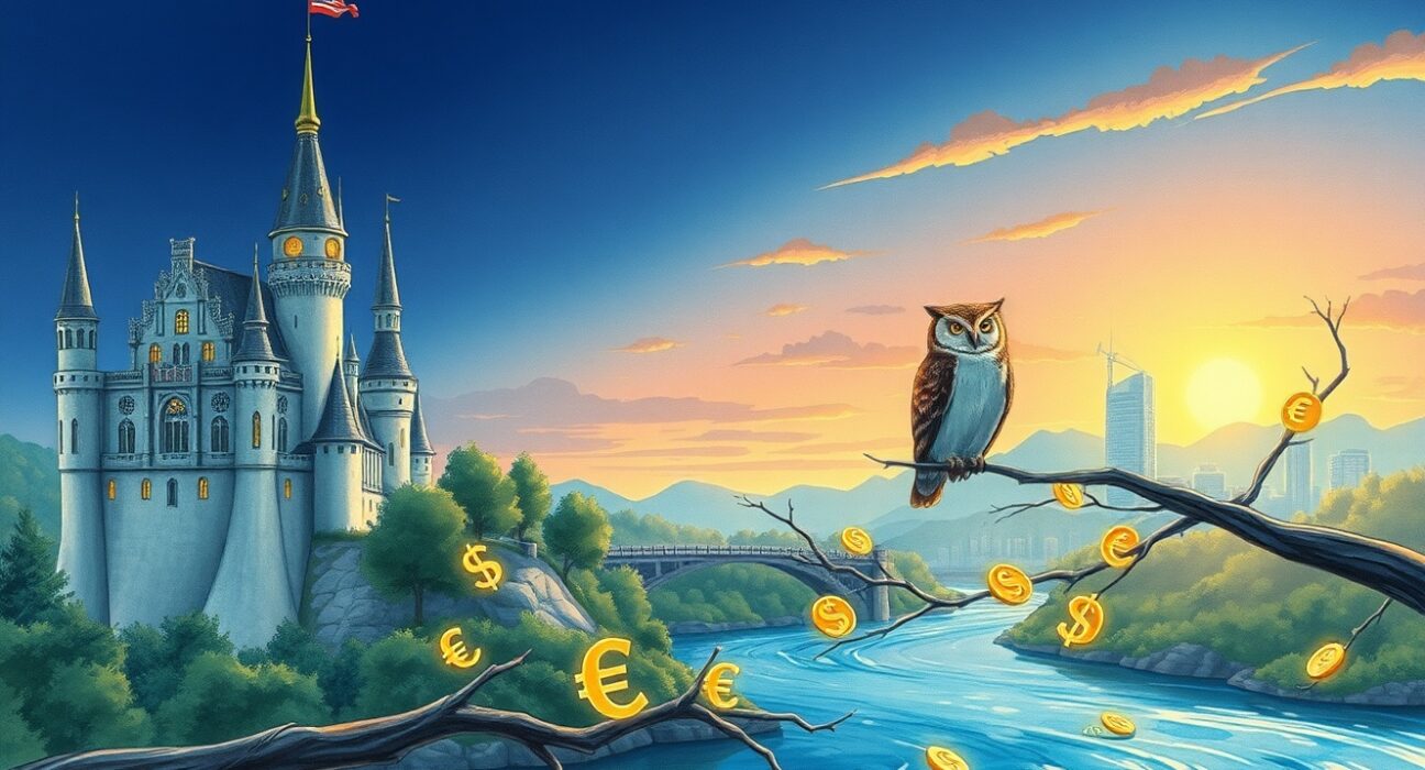 Morgan Stanley EUR/USD forecast analysis for Q2 2025 showing currency exchange dynamics.