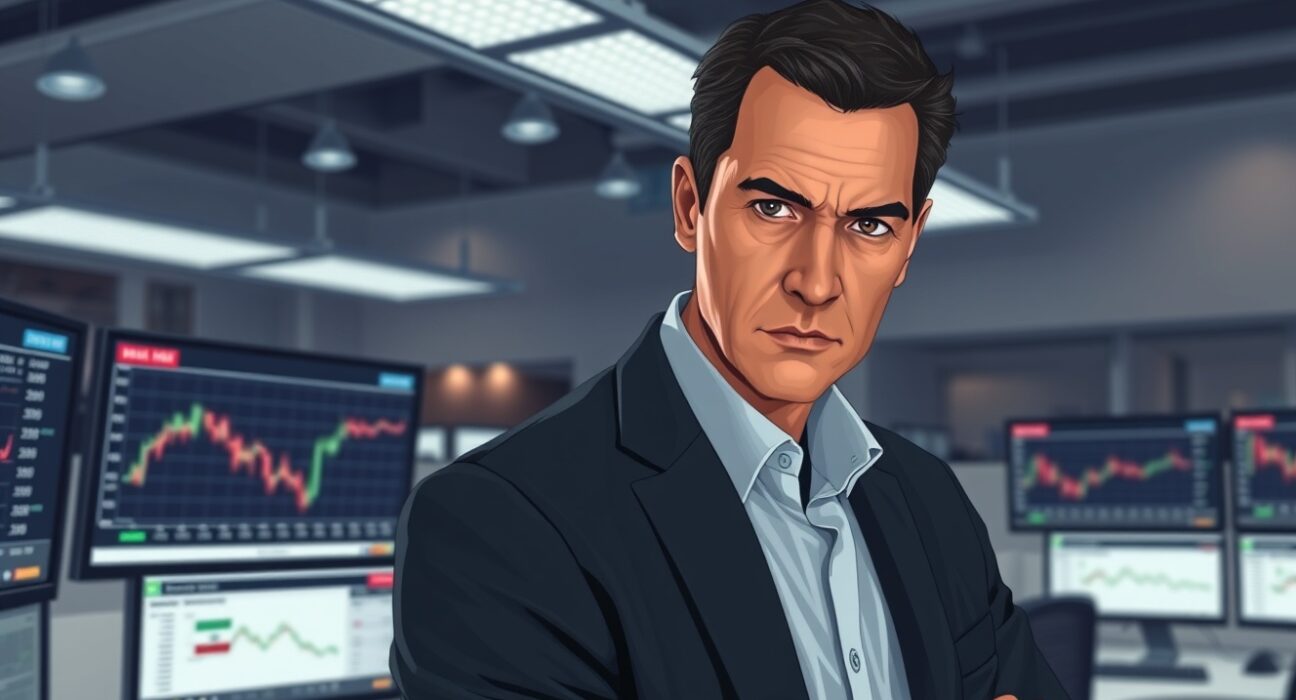 Financial analyst monitoring EUR/USD currency movements amid Trump Iran deadline tensions