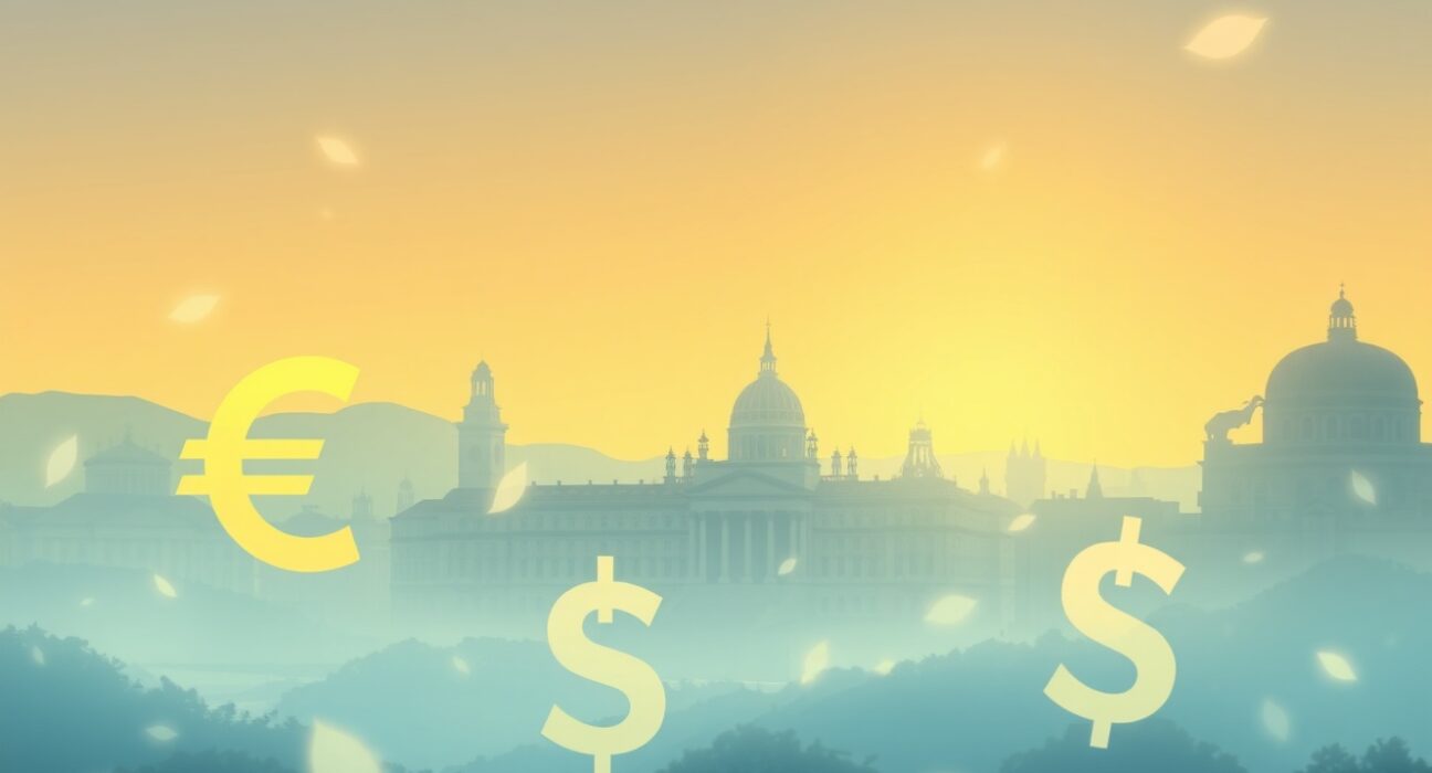 EUR/USD currency pair analysis with German IFO survey impact on forex markets