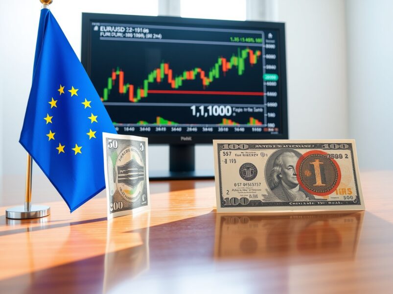 EUR/USD currency pair hesitates at 1.1700 after mixed Eurozone PMI data release