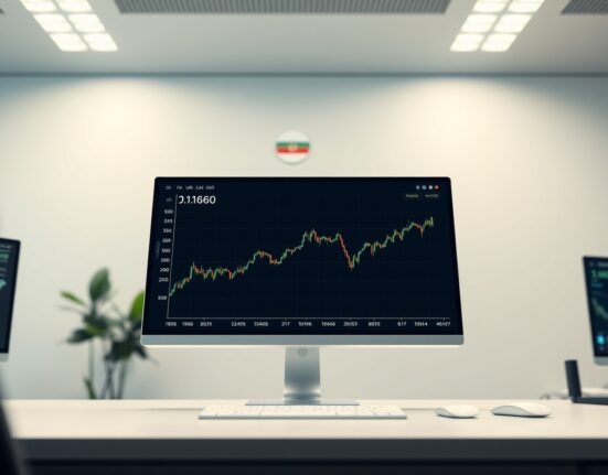 EUR/USD forex chart hesitating at 1.1660 amid Iran geopolitical uncertainty.