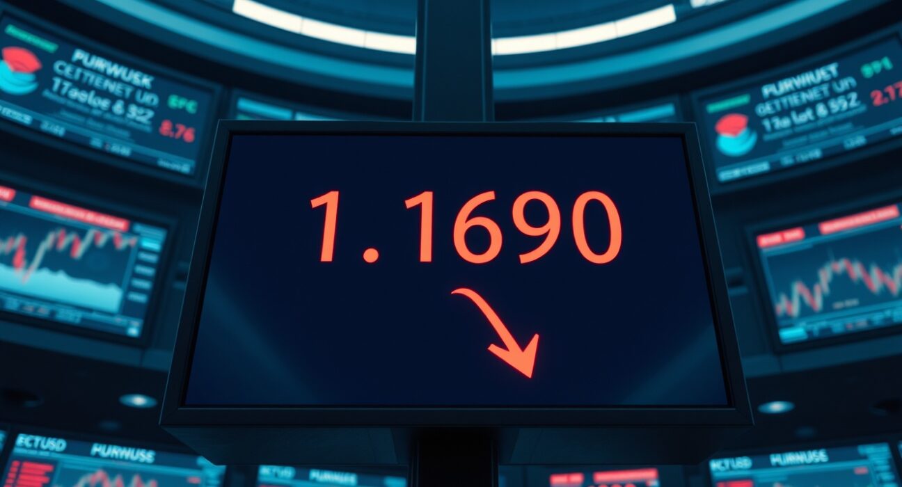 EUR/USD holds losses below 1.1700 on trading board, with ECB and Fed in focus for currency market outlook.