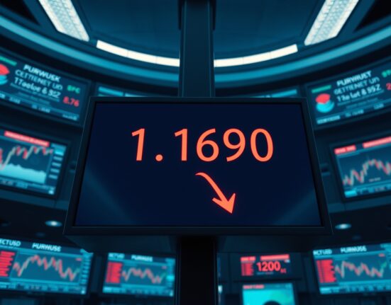 EUR/USD holds losses below 1.1700 on trading board, with ECB and Fed in focus for currency market outlook.