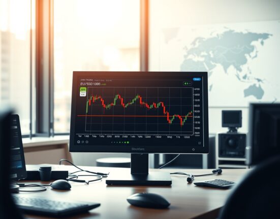 EUR/USD forex chart analysis showing price decline as Iran nuclear deal hopes fade, impacting the US Dollar.