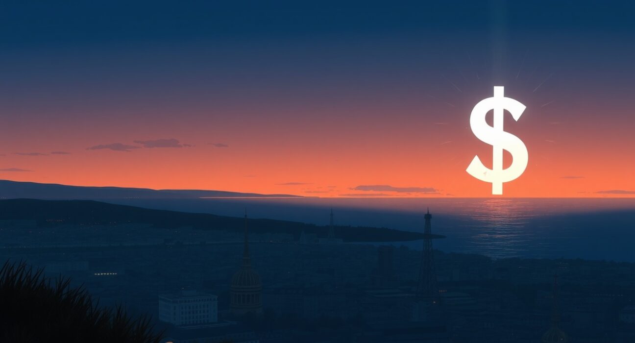 EUR/USD currency pair declining due to weak Eurozone economic sentiment data and analysis