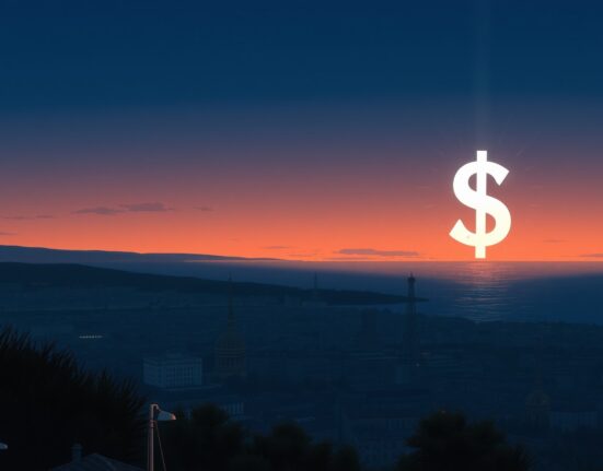 EUR/USD currency pair declining due to weak Eurozone economic sentiment data and analysis