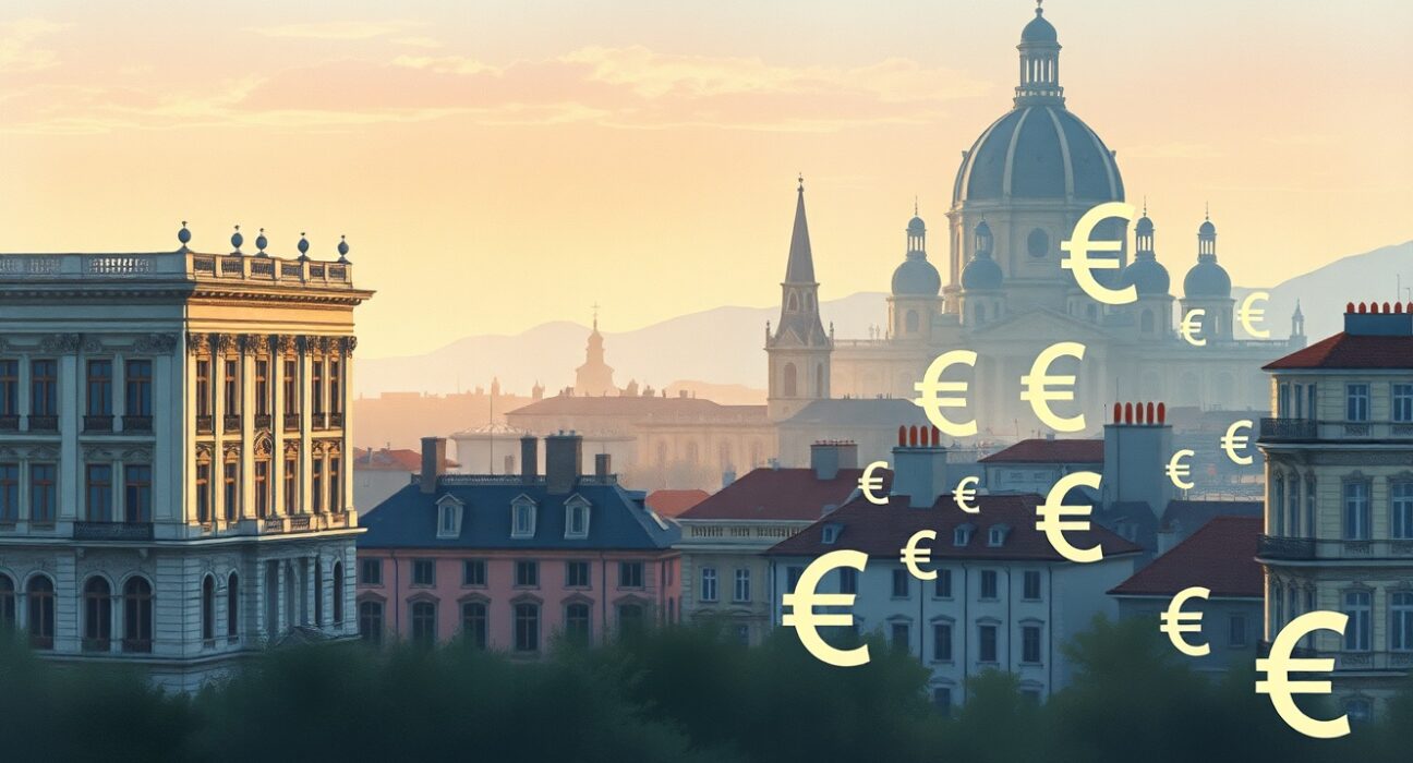 EUR/USD exchange rate volatility following ECB President Lagarde's unexpected early departure announcement