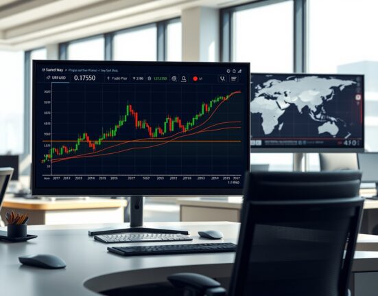 EUR/USD exchange rate chart analysis showing rebound amid Middle East geopolitical tensions