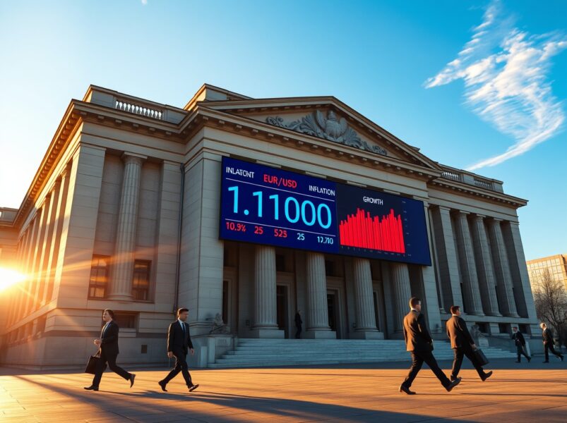 EUR/USD Nears 1.1700: Eurozone Inflation Surge Fails to Offset Growth Fears