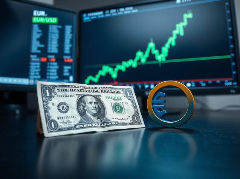 EUR/USD Surges to Weekly Highs at 1.1755 as US Dollar Weakens Sharply