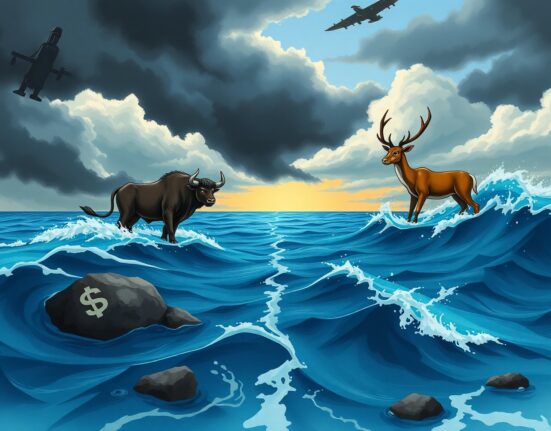 EUR/USD currency pair plunging as Middle East tensions trigger US Dollar flight to safety