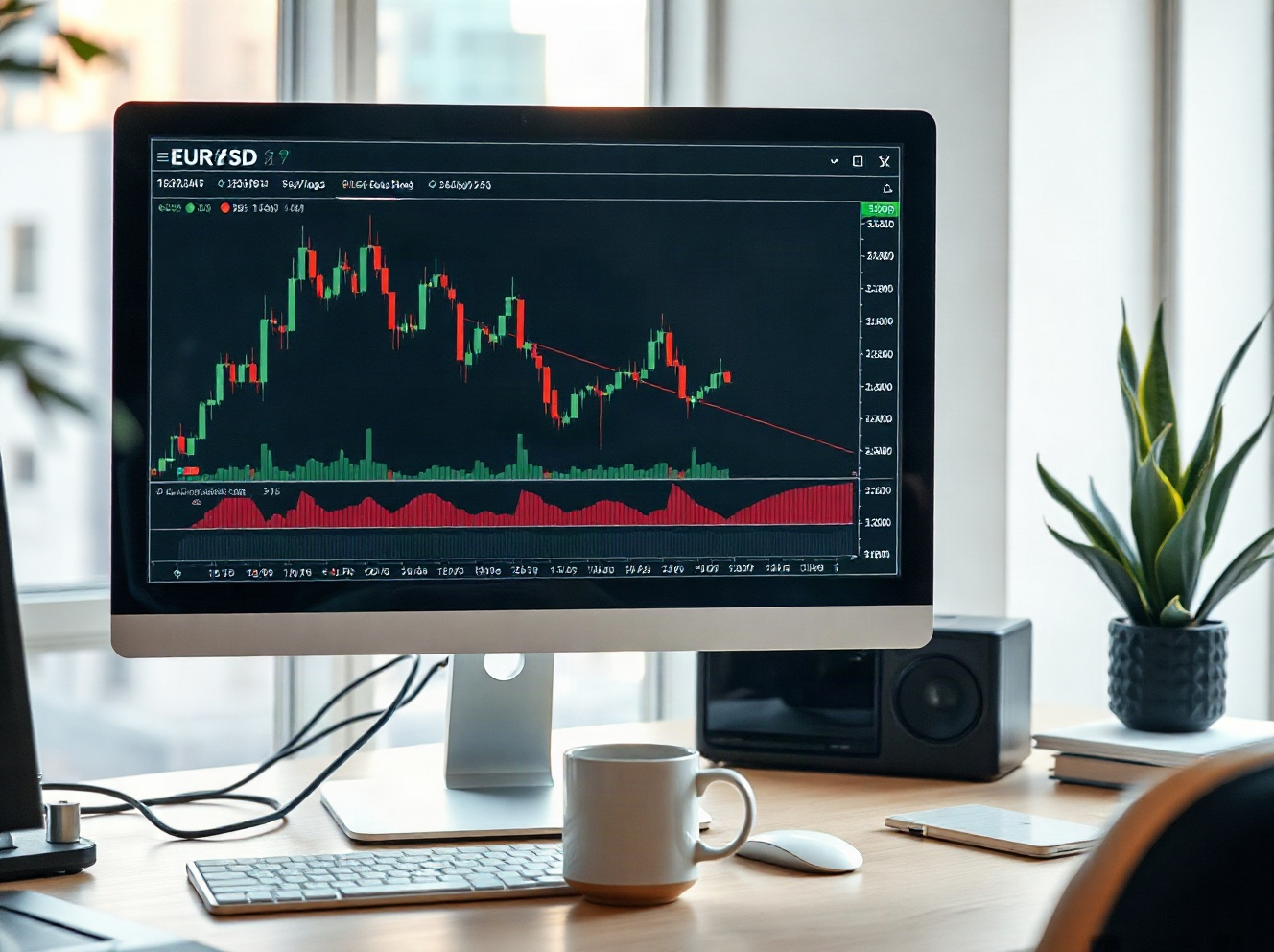 EUR/USD Corrects Lower, But Near-Term Bullish Trend Holds: Technical Outlook