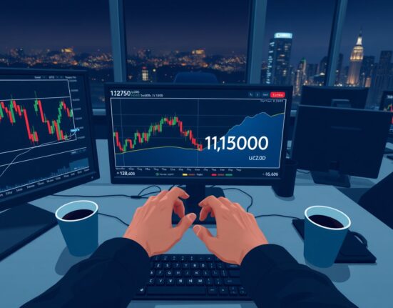 EUR/USD price forecast chart showing pair holding above 1.1700 level ahead of FOMC meeting