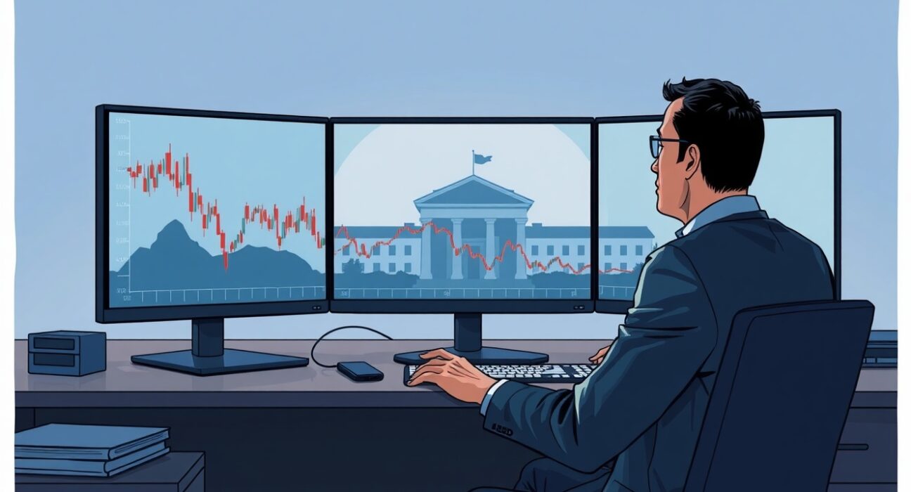 EUR/USD chart showing range-bound movement as Eurozone outlook weakens, analyzed by BBH.