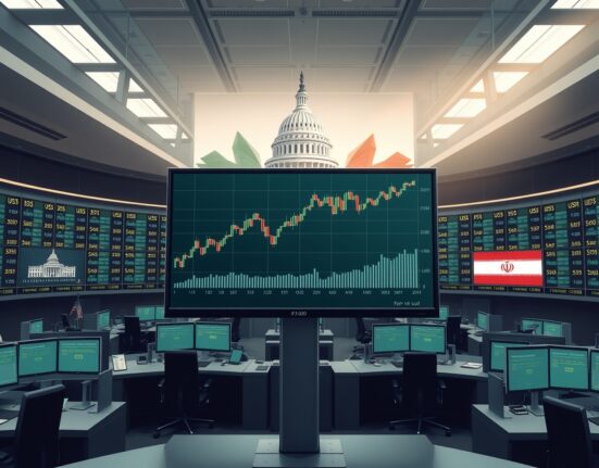 EUR/USD rebound chart on a trading floor screen as Fed decision nears and US-Iran tensions cap Dollar downside.