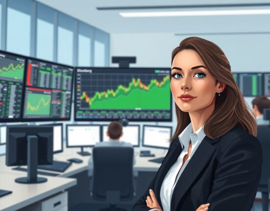 Trader analyzes EUR/USD surge on Bloomberg Terminal following Trump's Iran diplomacy news.