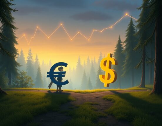 EUR/USD technical analysis showing recovery from one-month low as US dollar weakens