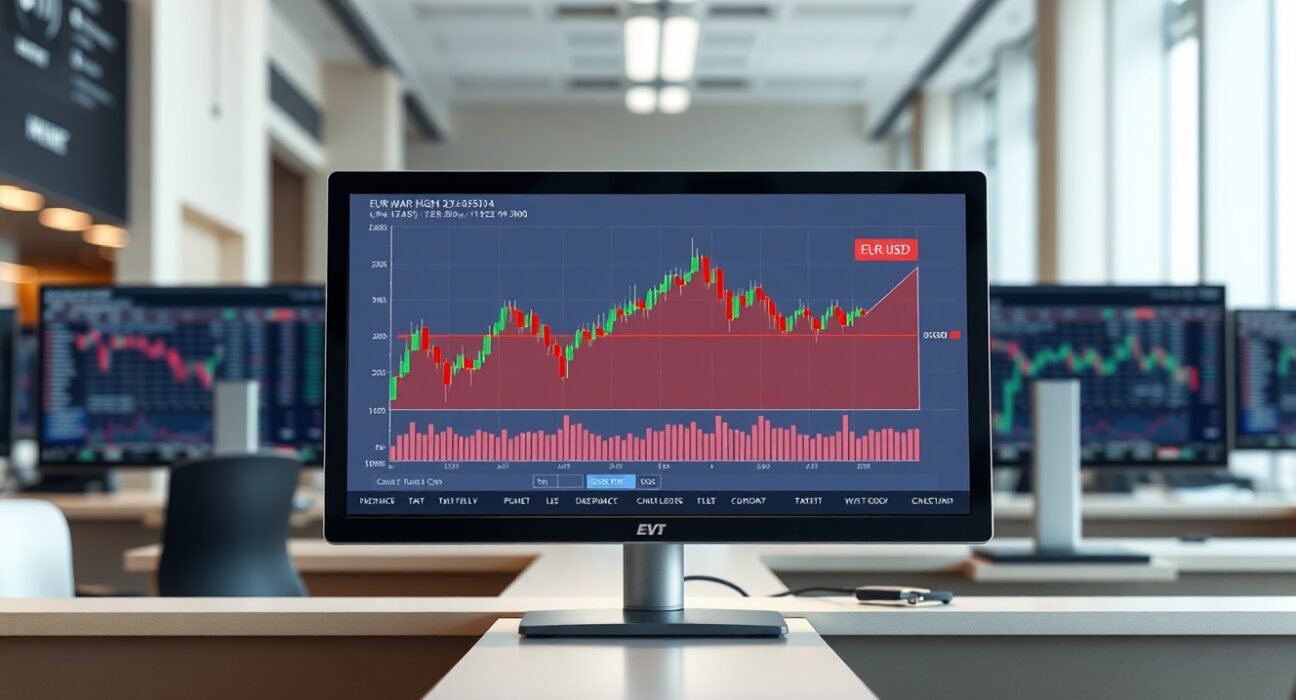 Forex trading chart analysis showing EUR/USD resilience near pre-war highs by Societe Generale.
