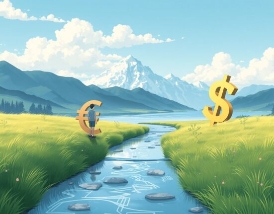 EUR/USD currency pair analysis before US payrolls data release showing market anticipation