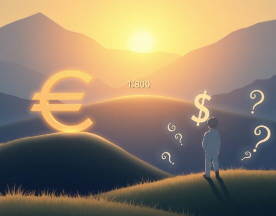 EUR/USD currency pair analysis showing rise to 1.1800 level amid USD weakness and trade concerns