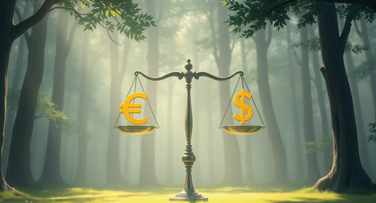 EUR/USD currency pair finding stability after recent volatility in forex markets