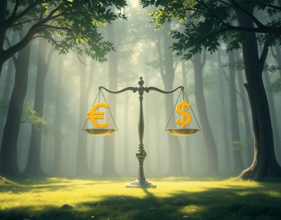 EUR/USD currency pair finding stability after recent volatility in forex markets