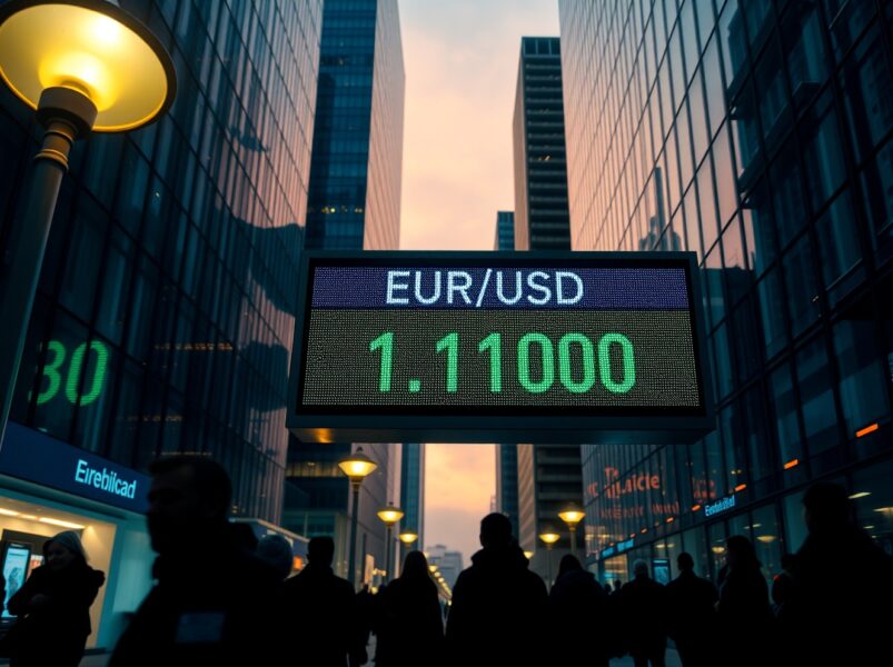 EUR/USD Steady Near 1.1700: Resilient Despite Weak Eurozone Economic Sentiment Shock