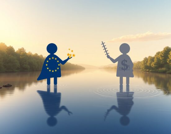 EUR/USD currency pair analysis showing key support level ahead of major economic data releases.