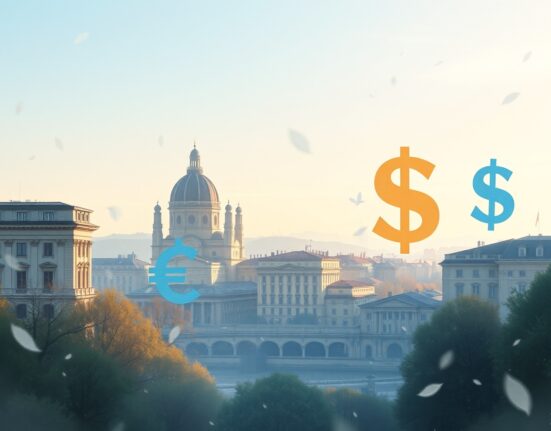 EUR/USD currency pair analysis with ECB inflation signals and German CPI data impact