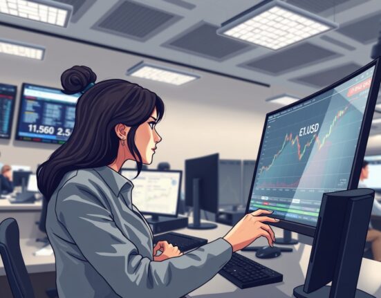 Financial analyst monitors EUR/USD surge above 1.1550 following Trump's market-moving statements.