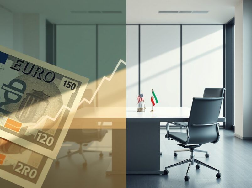 EUR/USD exchange rate analysis amid US-Iran diplomatic negotiations impacting forex markets.