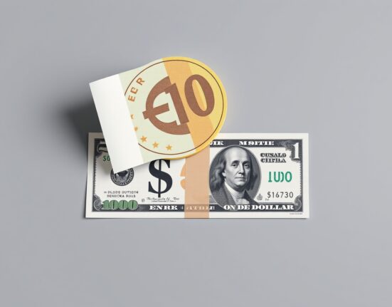 EUR/USD currency pair rallying above 1.1700, representing the euro's strength against the dollar despite risk-off mood and weak data.