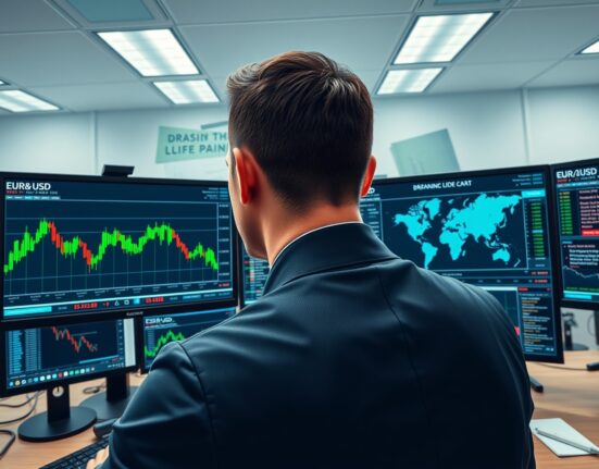 EUR/USD trading analysis showing currency reversal amid Trump Iran war policy speculation