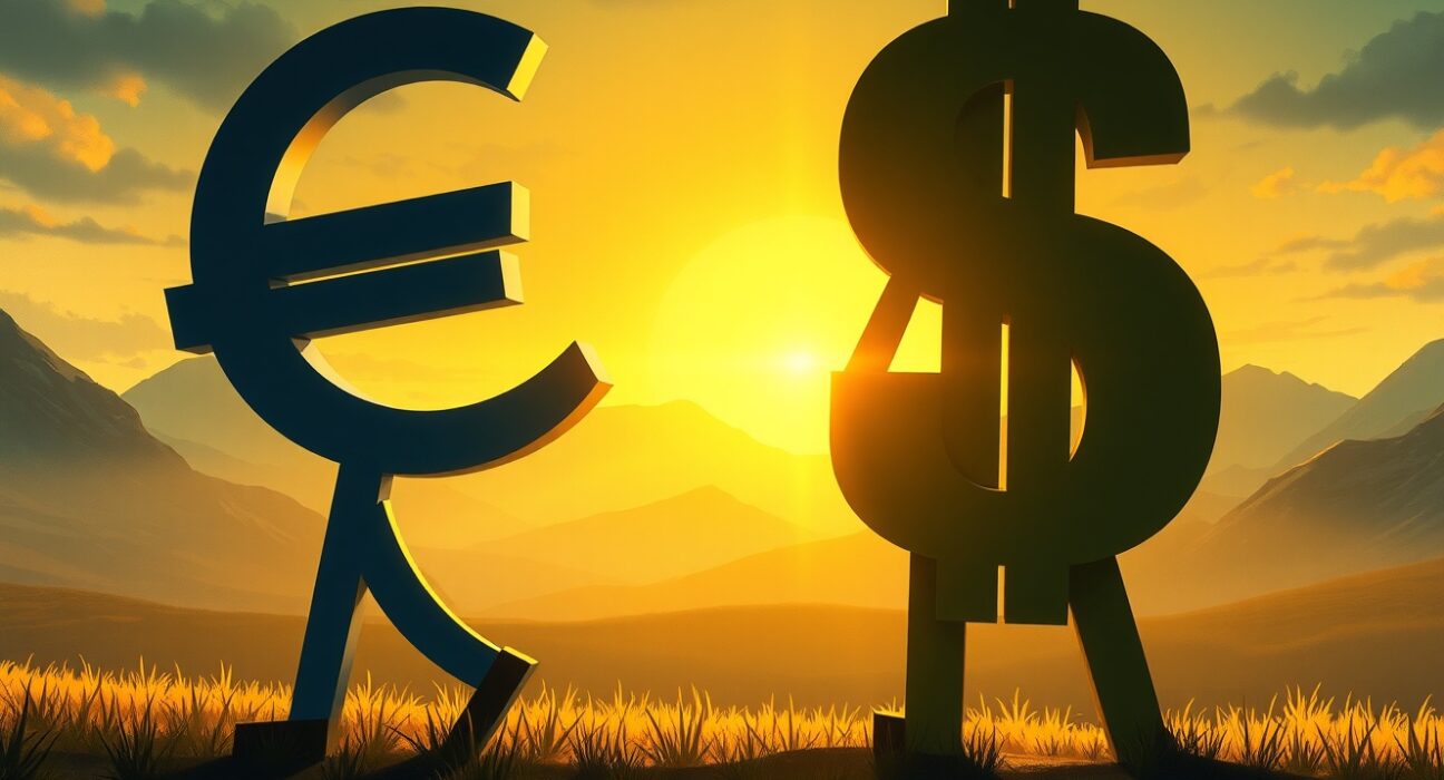 EUR/USD exchange rate weakening as US-Iran conflict drives US Dollar strength in currency markets.