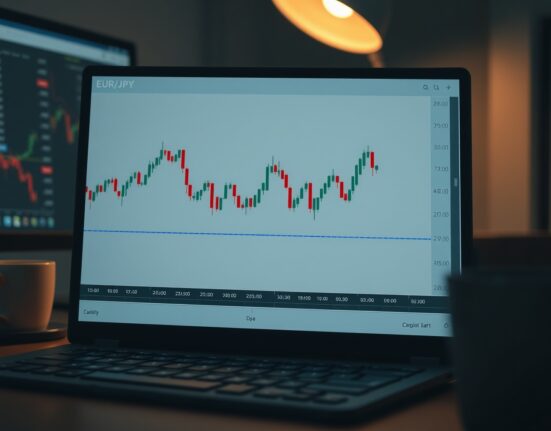EUR/JPY price forecast technical chart showing resistance near 187.00 confluence zone for forex traders