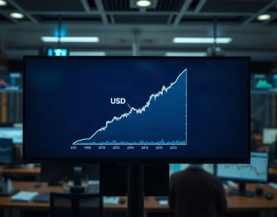EUR/USD chart showing bullish trend targeting upper 1.17s
