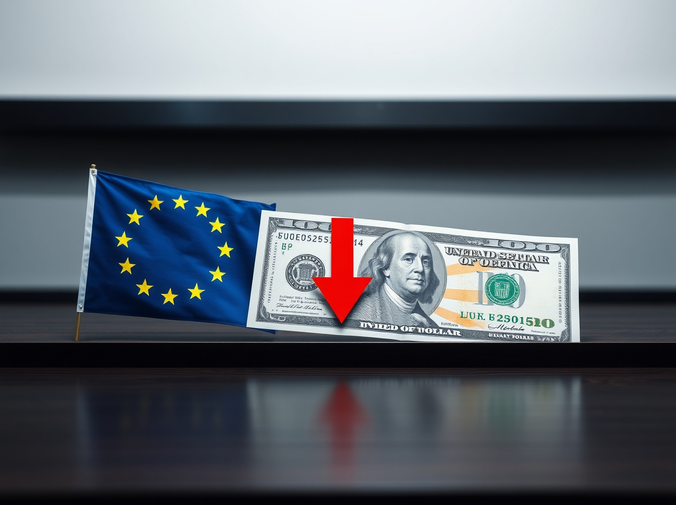 L'euro prolonge son recul face au dollar américain alors qu'UOB signale de nouvelles baisses