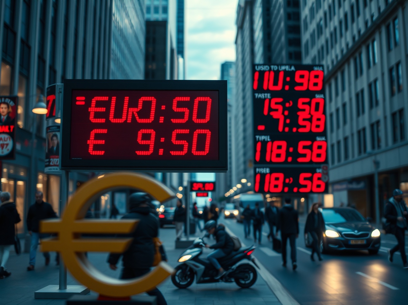 Euro Declines as Market Caution Lifts the US Dollar