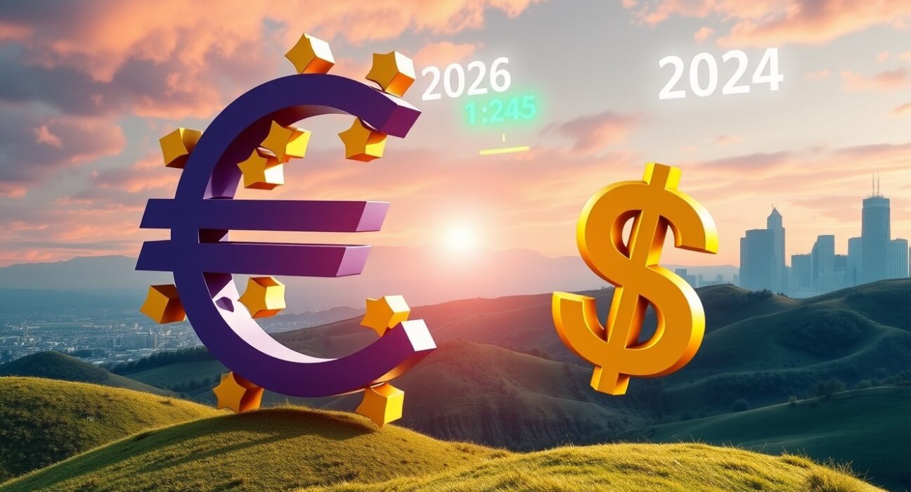 Euro Dollar Forecast: RBC Unveils Optimistic 1.24 Target for 2026