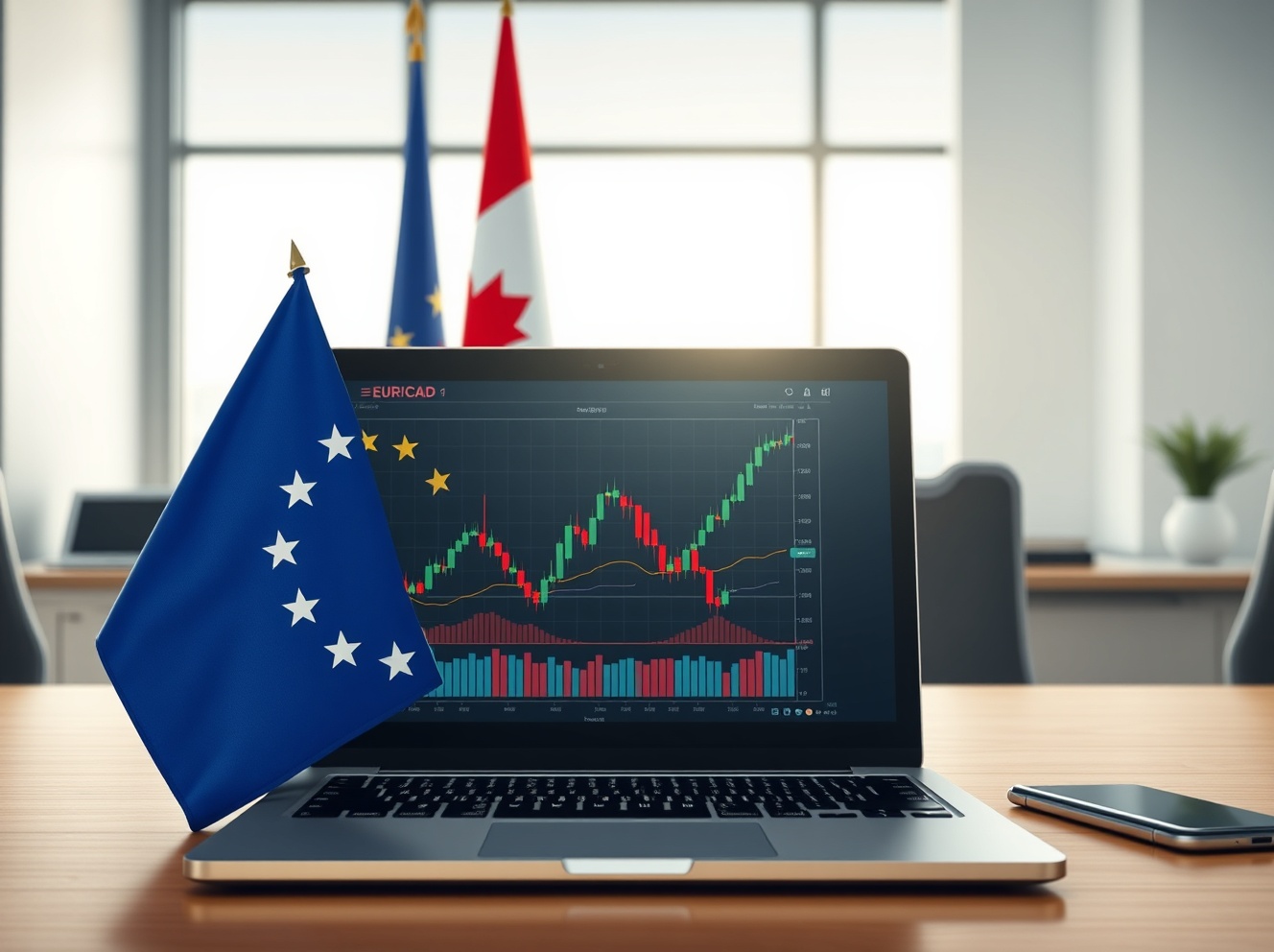 Euro Slips Against Canadian Dollar as Oil Rally Lifts Loonie