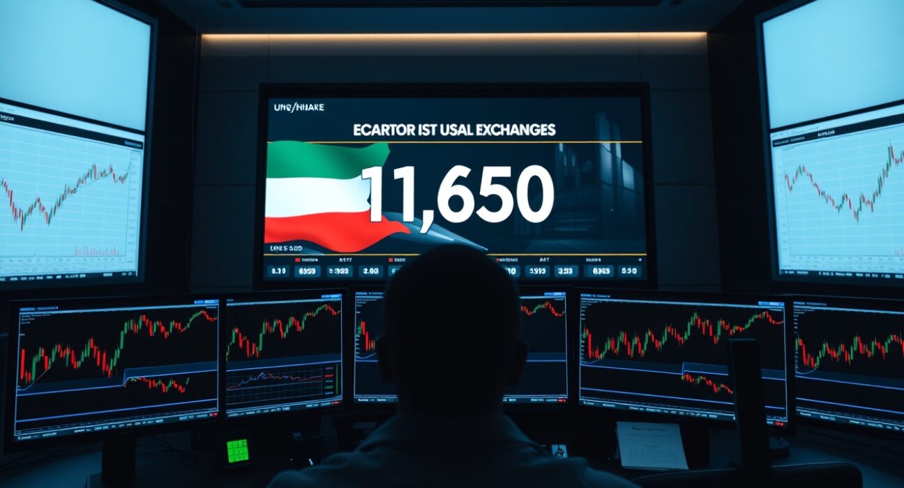 EUR/USD trading chart showing hesitation near 1.1650 amid geopolitical tensions