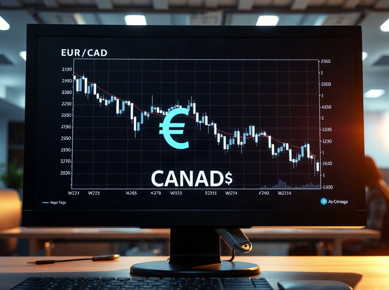 Euro Holds Losses vs Canadian Dollar After Eurozone HICP Data